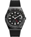 Timex Q Reissue Mens Black Watch TW2V38200 Silicone - One Size