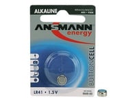 Ansmann - Batteri Lr41 - Alkaliskt