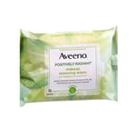 Aveeno Active Naturals Positively Radiant Makeup Removing Wipes 25 Each