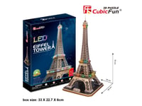 Cubic Fun Puzzle 3D Led Eiffeltårnet