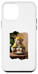 Coque pour iPhone 12 mini Singe et café