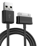 30 pins USB-kabel / ladekabel for datasynkronisering Sort 1 m Samsung P1000