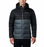 Columbia Buck Butte Insulated Hooded Jacket, Doudoune À Capuche Homme, Graphite/Black, Taille L