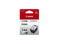 Canon CL-546 Genuine C/M/Y Colour Ink Cartridge - PIXMA Printer Compatible Multi