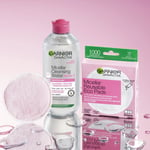 Garnier Micellar Cleansing Water, Gentle face Cleanser & Makeup Remover, Vegan