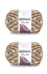 Bernat Lot de 2 pelotes de fil Sonoma pour couverture - 300 g - Polyester - 6 super volumineux - 200 m - Tricot, crochet, artisanat et amigurumi