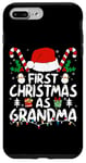 iPhone 7 Plus/8 Plus First Christmas As Grandma Family Matching New Grandmother Case