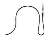 goobay - HDMI-kabel med Ethernet - HDMI hann til HDMI hann - 100 m - hybridkobber / fiberoptikk - svart - rund, 4K-støtte