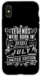 iPhone X/XS Birthday July 2020 Year Limited Edition Unique Legends Case