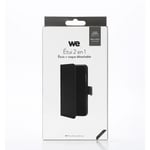 WE Etui de protection et porte-cartes WE noir APPLE iPhone 12 PRO MAX