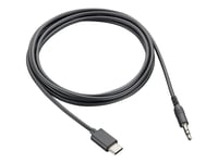 Poly - Usb-C Till Uttagsadapter För Hörlurar - 24 Pin Usb-C Hane Till Mini-Phone Stereo 3.5 Mm Hane