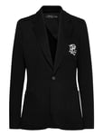 Polo Ralph Lauren Double-Knit Jacquard Blazer Svart