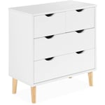 Commode pour enfant. 4 tiroirs. pieds en pin