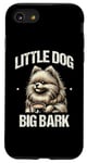 Coque pour iPhone SE (2020) / 7 / 8 Little Dog Big Bark Poméraniens Chien Poméranien