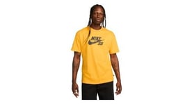 Tee shirt nike sb logo jaune