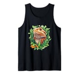 Nature Inspired Bearded Dragon Graphic Cute Tank Top