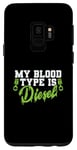 Coque pour Galaxy S9 Mon groupe sanguin est Diesel Auto Mechanic