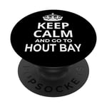 Hout Bay Souvenirs / Inscription « Keep Calm And Go To Hout Bay ! » PopSockets PopGrip Interchangeable