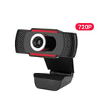 720P HD Webcam USB Laptop Camera Clip-on PC Web Camera Auto Focus with Microphone for Live Streaming Video Calling Online Meeting Teaching