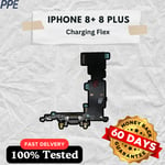 For Apple iPhone 8+ 8 Plus  Charging Port Flex Replacement Black 100% Genuine UK