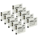 10x Batterie pour Siemens Gigaset SL450HX SL450 SL450H SL450A Go 700mAh 3,7V