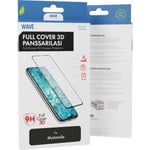 Bølge Full Cover 3D beskyttelsesglas, Motorola Edge 40 Neo 5G, sort ramme