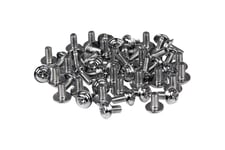 StarTech.com PC Mounting Computer Screws M3 x 1/4in Long Standoff - Screw kit - 0.2 in (pack of 50) - SCREWM3 - skruesæt