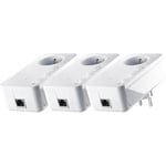 Pack de 3 x Devolo dLAN 1200+ - Adaptateur CPL 1200 Mbits/s