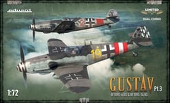 Dual Combo Gustav Pt. 3 Bf 109 G-6/AS & G-14/AS Eduard 2150 skala 1/72