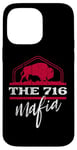 Coque pour iPhone 14 Pro Max Buffalo NY BFLO Bison Pride – Adoptez le style de vie 716