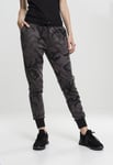 Urban Classics Camo mjukisbyxa dam (Darkcamo/svart,XS)