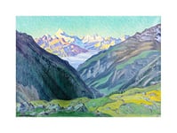 Wee Blue Coo Painting Landscape Waldemar First Dawn Wall Art Print