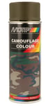 Maling Motip Camouflage RAL 6031; 400 ml; Grønn