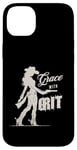 Coque pour iPhone 14 Plus Vêtements Grace with Grit s Feisty pour femme