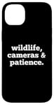 iPhone 14 Plus Wildlife Cameras and Patience Nature Photography Lovers Case