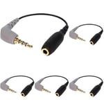 RØDE SC4 3.5mm TRS to TRRS Adaptor, Smartphone (Pack of 5)