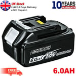 18V for Makita Genuine BL1860 18Volt 6.0ah Lithium-ion LXT Battery BL1850 BL1830