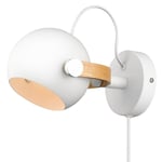 Halo Design - D.C Vegglampe Ø12 White/Oak