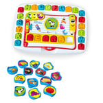 Chicco Leo et Apprend, Jeu éducatif Edu4You, Table d'activités électroniques pour Apprendre Les Lettres de l'alphabet, inspiré de Montessori - Jouet pour Enfants de 3 à 6 Ans