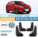 Passar Nissan Qashqai 2023 utrikeshandel mjuk gummi stänkskydd bil däck lerklaff 23 Qashqai (klassisk version, skjut inte) 32*10.2*22.5 cm