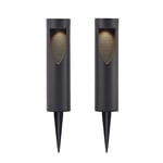 Lindby - Ashton Solcelle Lampe Black