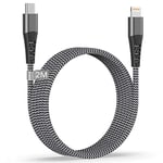 USB C to Lightning Cable 2M[MFi Certified], iPhone Fast Charger Cable Lightning Cable USB C iPhone Charger Cable 2M Nylon iPhone Cable USB C Lead Wire for Apple iPhone 14 Pro Max/14 Plus/13/12/11/XS/8