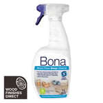 Bona Wood Floor Deep Cleaner Spray - 1L - Intense Cleaner Removes Ingrained Dirt