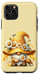 iPhone 11 Pro Yellow Spring Gnome With Bee For Beekeeper And Hippie Mom Case