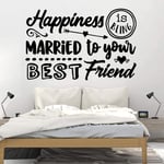 UYEDSR Wall Sticker PVC DIY Fun Happiness Home Decor Modern Acrylic Decoration For Kids Rooms Decoration Home Party Decor Wallpaper adesivo de parede 57X88cm