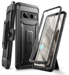 SUPCASE Unicorn Beetle Pro Series Coque pour Google Pixel 8 (Version 2023), Coque Robuste intégrale avec Protecteur d'écran intégré (Noir)