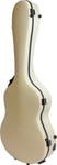 Superstrong Fiberglass Case Classical Guitar Ivory