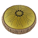 Medium Octave Steel Tongue Drum C Major Gold