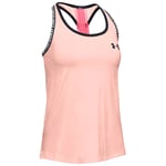 Under Armour Junior Girls Knockout Tank Top Vest UA Gym Training Kids Sleeveless