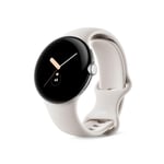 GOOGLE Pixel Watch WiFi with Google Assistant - Silver, Chalk Strap Brand new